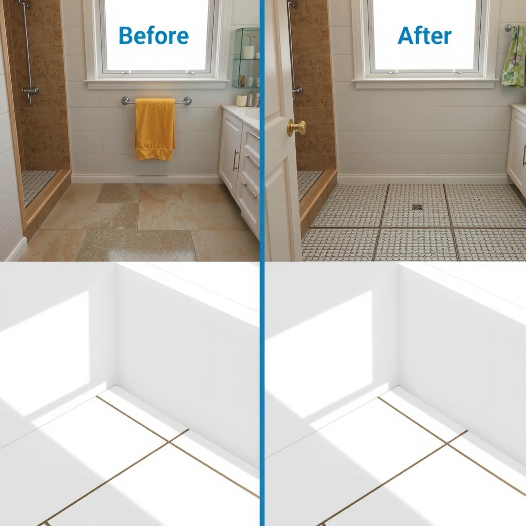 Tile and grout cleaning service